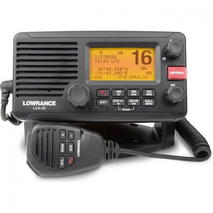 Морская радиостанция LOWRANCE VHF Marine Radio Link-8 DSC 000-10789-001