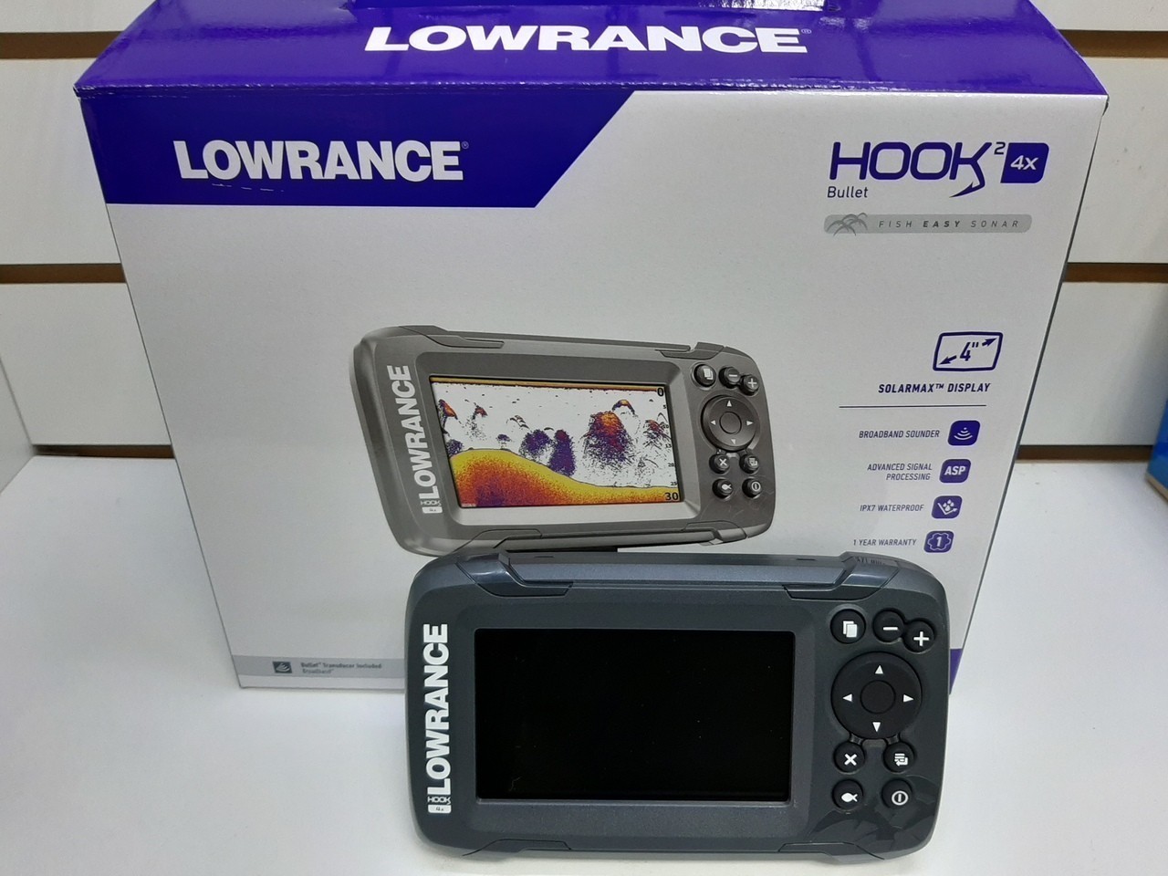 Эхолот Lowrance Hook 2-4x GPS Bullet 000-14015-001 